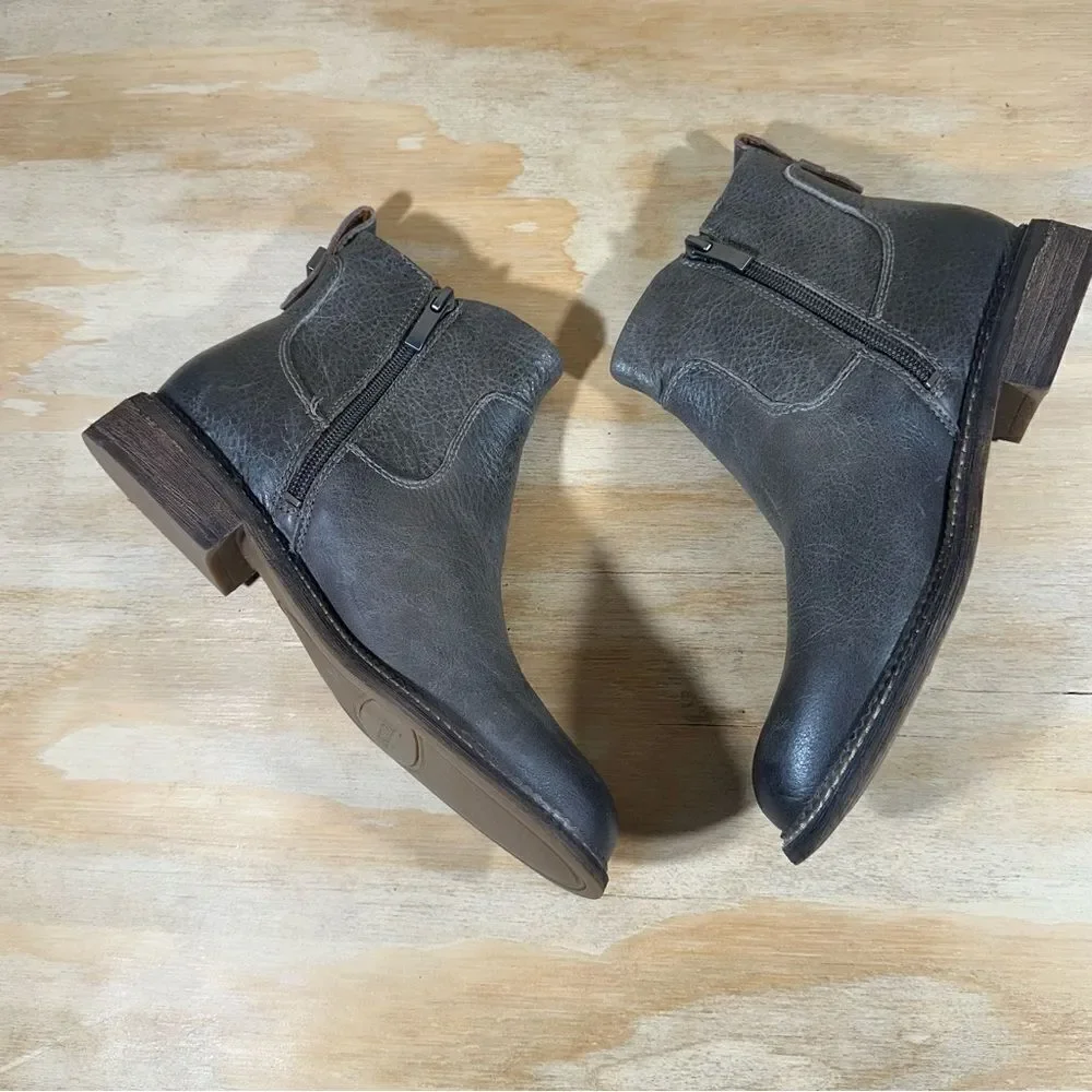 Franco Sarto Leather Ankle Boots Women’s Size 6.5